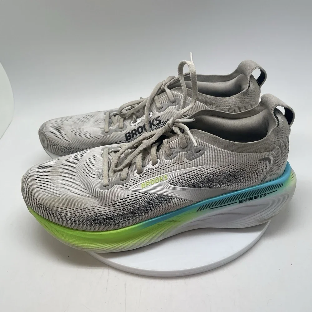 Brooks Sneakers Mens 11.5 D Adrenaline GTS 25 1104541D033 Gray Running Shoes